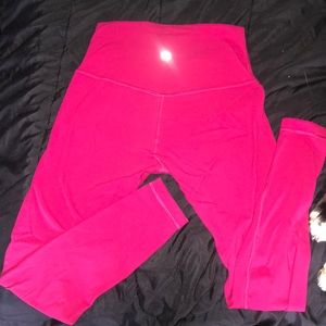 Lululemon size 6 pink align leggings